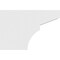Ekena Millwork Standard Monterey Architectural Grade PVC Rafter Tail, 5"W x 8"H X 12"L RFTP05X08X12MON - alternate 4